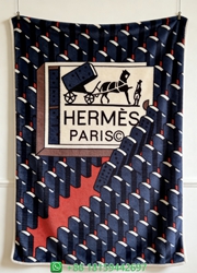 Hermes Throw Blankets